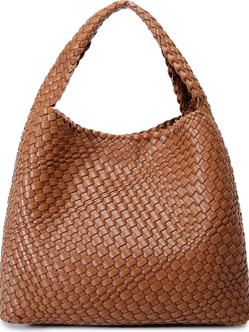 Fashion Hobo Bags for Women Top-handle Shoulder Bag Vegan Leather Purses Soft Su